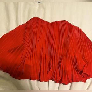 Guess Bustier red shoulder strap top